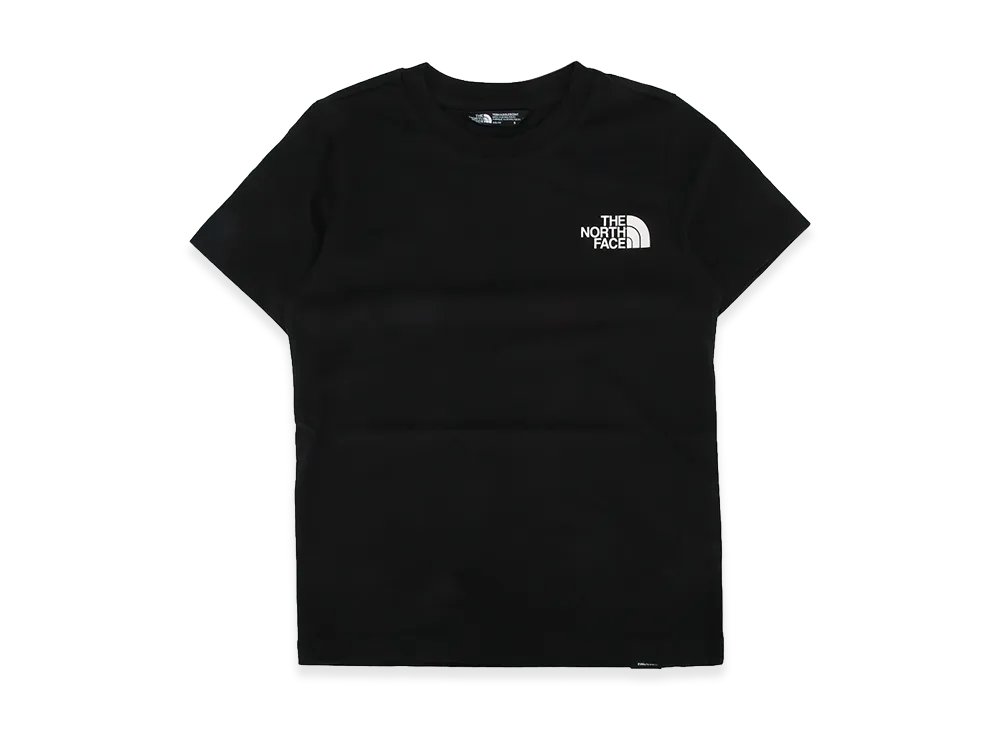 The North Face Kids Teen Simple Dome Regular SS Tee "Black"