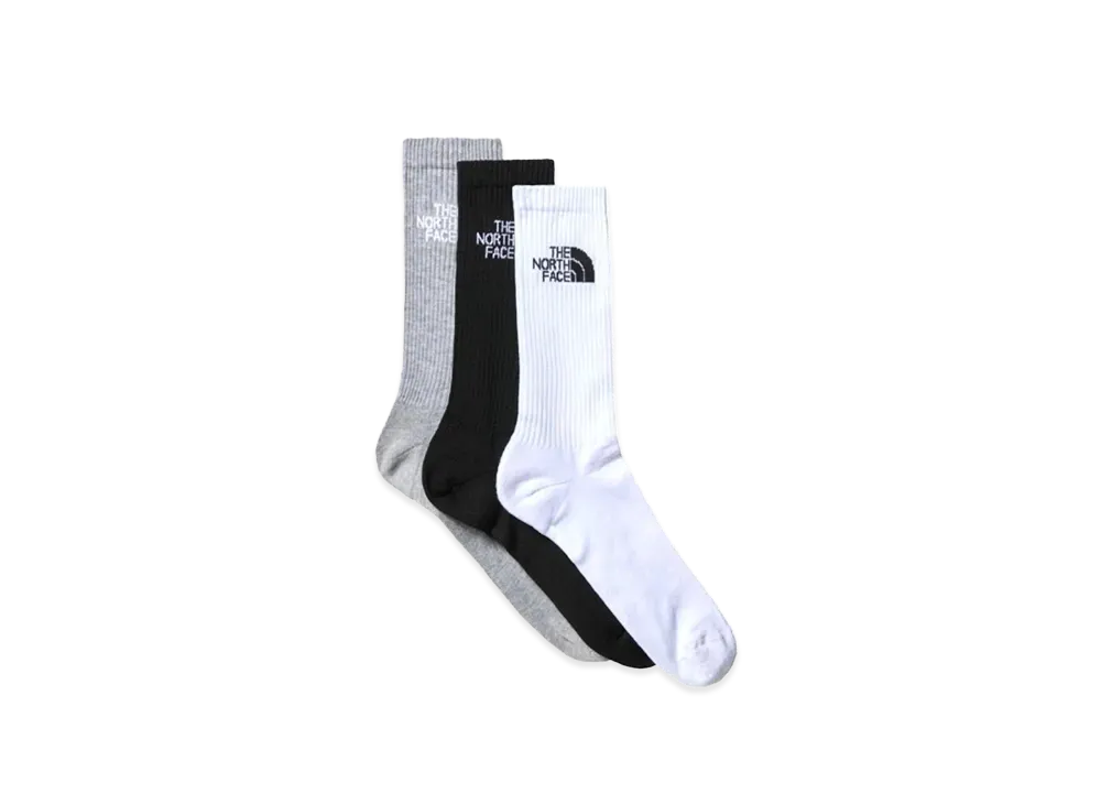 The North Face 3 Sock 3P "Grey Multi Long"