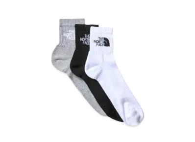 The North Face 3 Sock 3P "Grey Multi Short"