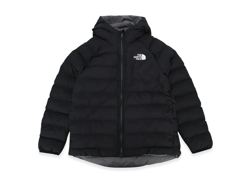 The North Face Kids G Reversible Perrito Hooded Jacket "Tnfblack/Smokedpearl"