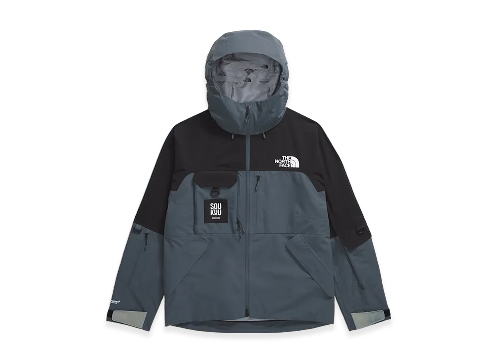 The North Face x Undercover Soukuu Hiking Shell Jacket "TNF Black/Turbulence Grey"