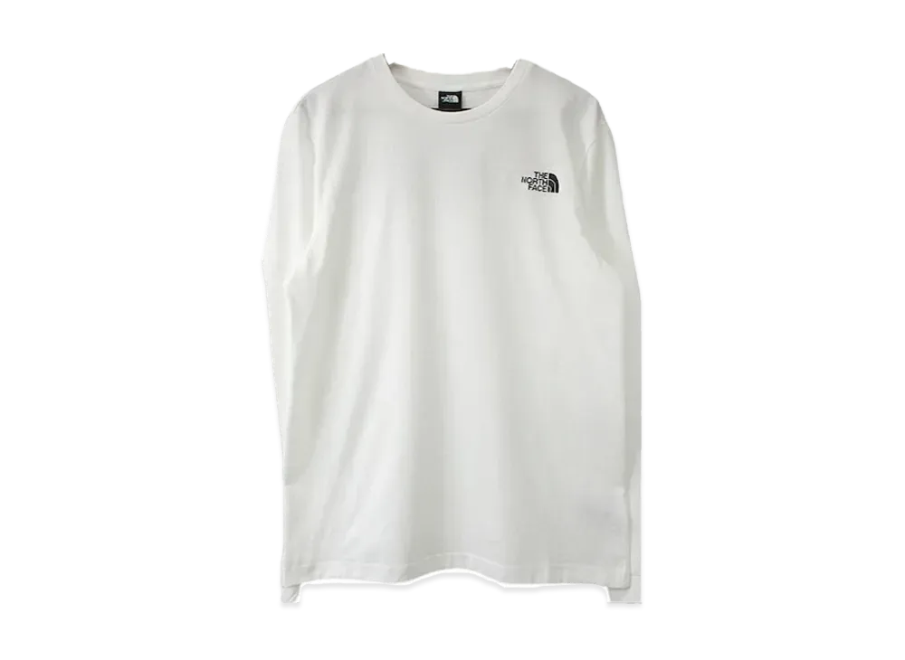 The North Face M L/S Easy Tee "TNF White"