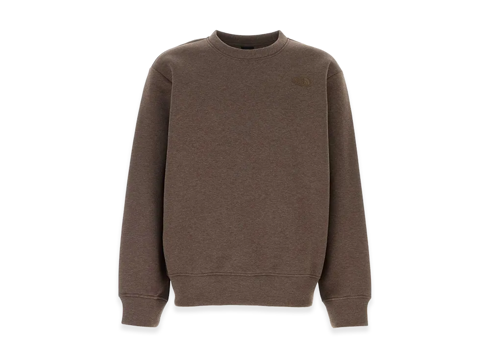 The North Face Cotton Blend Sweatshirt "Brown"