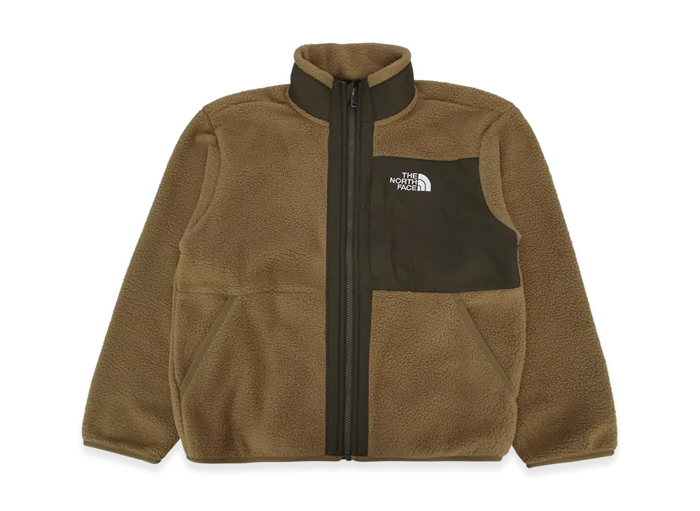 The North Face Kids B Yumiori Full Zip Jacket "Taupegreen"