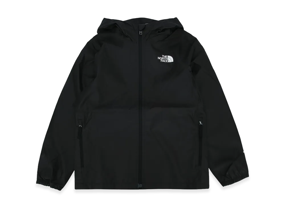 The North Face Kids Teen Zipline Rain Jacket "Black"