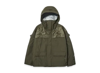 The North Face x Invincible Goretex Hybrid Hardshell Jacket "Taupe Green"