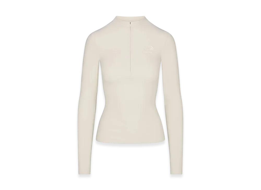 The North Face x SKIMS Women's Refina Long-Sleeve Top "SK Bone"