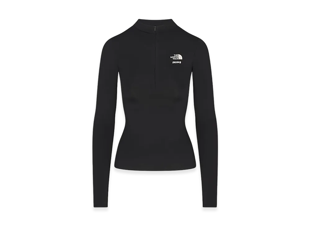 The North Face x SKIMS Women's Refina Long-Sleeve Top "SK Onyx"