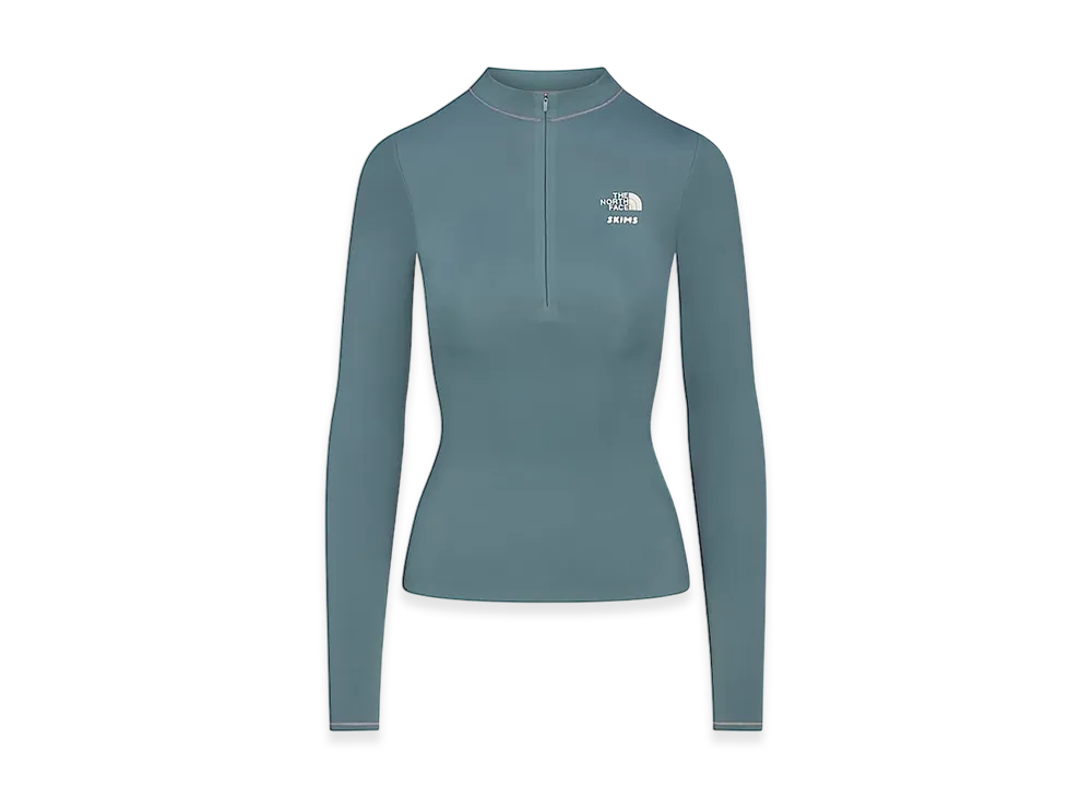 The North Face x SKIMS Women's Refina Long-Sleeve Top "SK Kyanite"