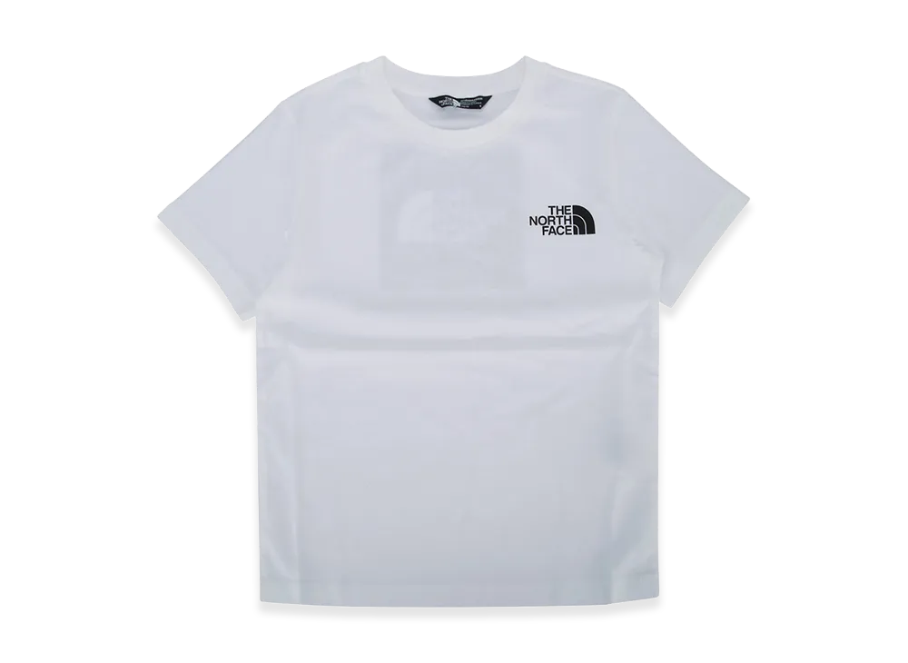 The North Face Kids Teen Box Nse Regular SS Tee "White"