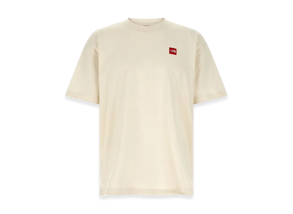The North Face 'Box' T-Shirt "Ivory/Red"