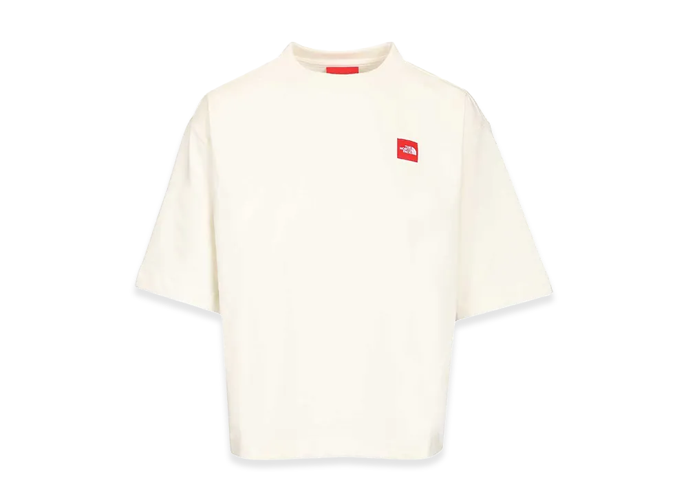 The North Face Women's Box S/S Boxy Tee "Red/White"