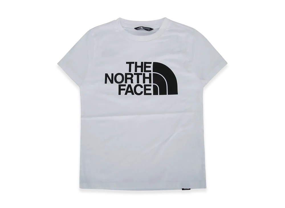 The North Face Kids Teen Easy Regular SS Tee "White"