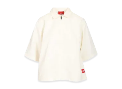 The North Face Women's Box Nylon Shirt "Red/White"