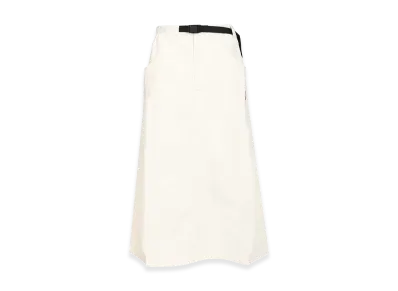 The North Face Women's Box Nylon Belted Skirt "Red/White"