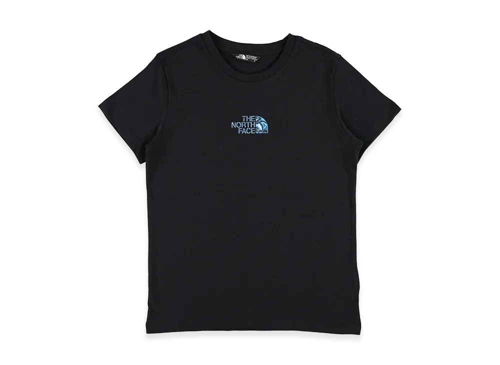 ザノースフェイス キッズ Tシャツ "ブラック"