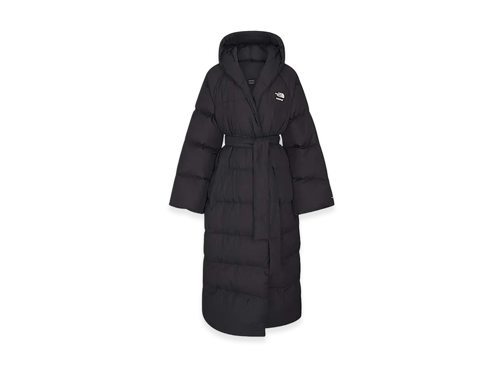 The North Face x SKIMS Women's Nuptse Wrap Parka "SK Onyx"