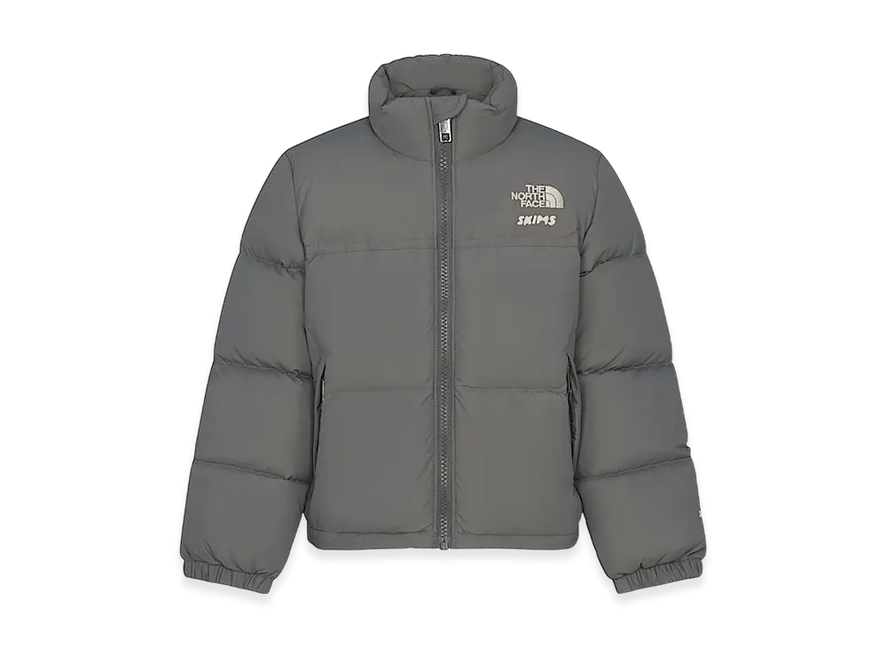 The North Face x SKIMS Kids' 1996 Nuptse Jacket "SK Gunmetal"