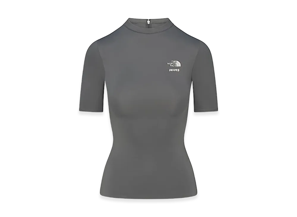 The North Face x SKIMS Women's Refina Top "SK Gunmetal"