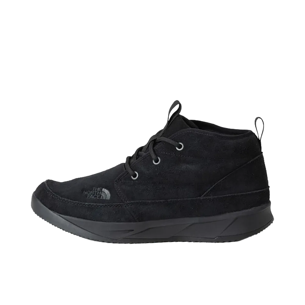 The North Face Nuptse Chukka Waterproof 2 Suede "TNF Black"