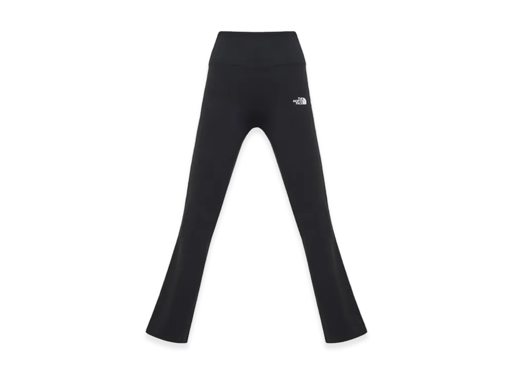 The North Face White Label Flare Leggings (W) "Black"