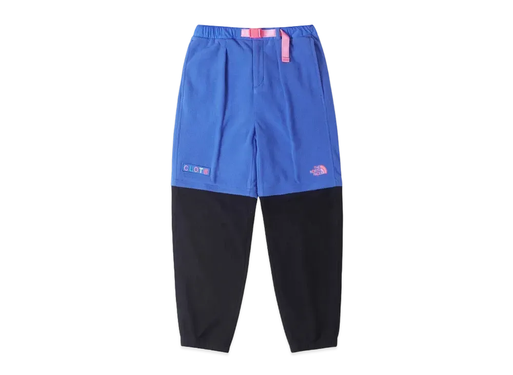 The North Face x CLOT Teen 2 in 1 Fleece Pants "Blue"