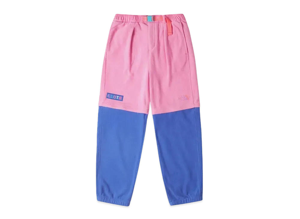 The North Face x CLOT Teen 2 in 1 Fleece Pants "Pink"