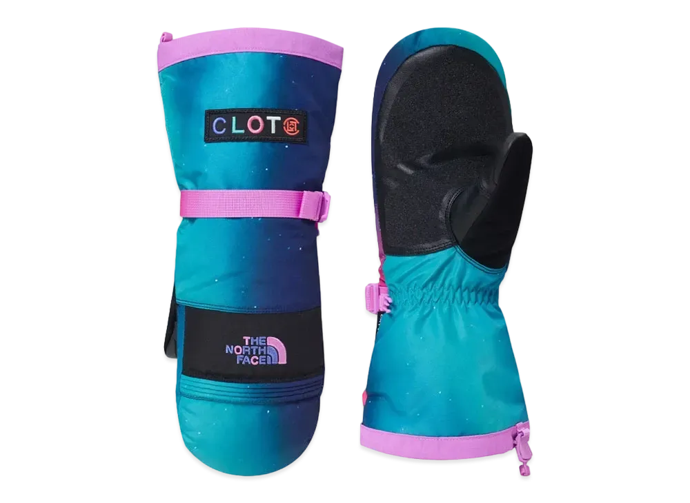 The North Face x CLOT U Snow Mitt "Multi"