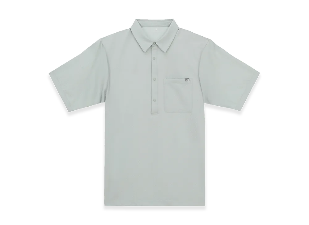 The North Face Pumice S/S Popover Shirts - 25SS "Cool Gray"