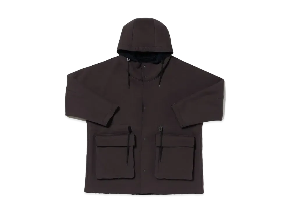 N.HOOLYWOOD Reversible Hoodie Coat "Brown"