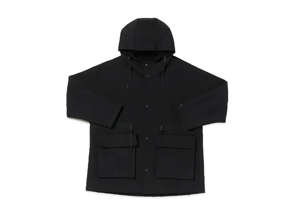 N.HOOLYWOOD Reversible Hoodie Coat "Black"