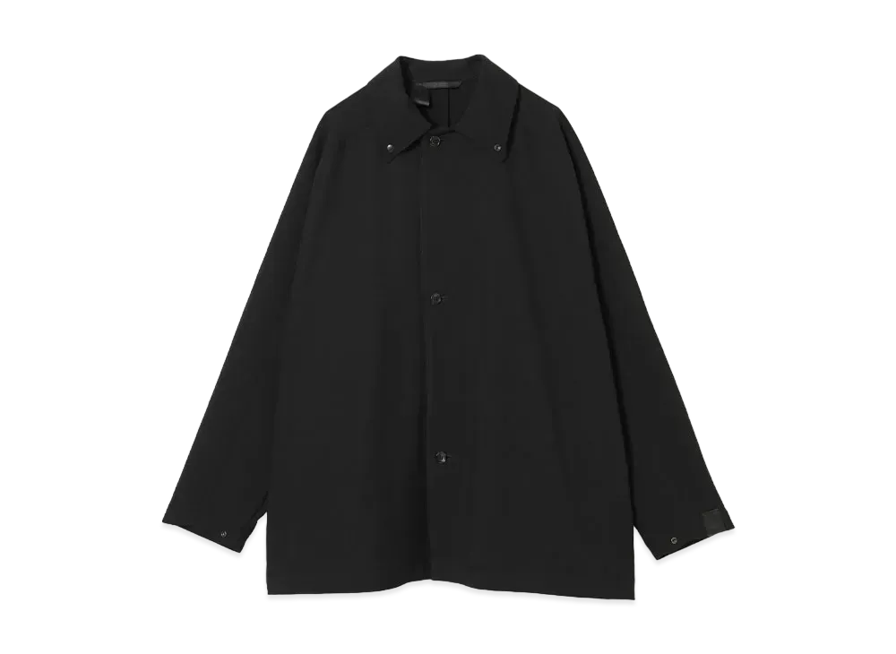 N.HOOLYWOOD Short Balmacaan Coat "Black"