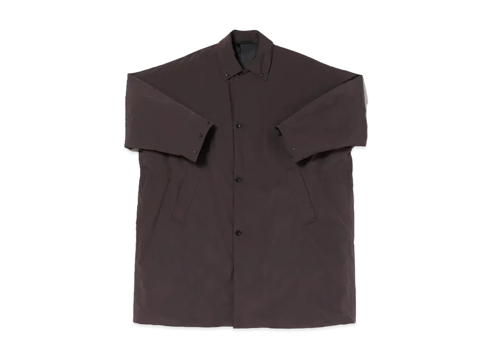 N.HOOLYWOOD Balmacaan Coat "Burgundy"
