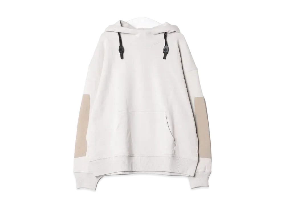 N.HOOLYWOOD Mock Neck Hoodie "Beige"