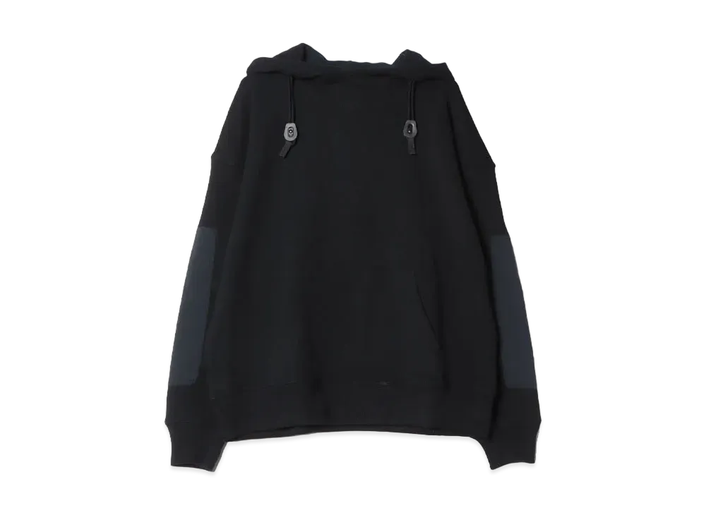 N.HOOLYWOOD Mock Neck Hoodie "Black"
