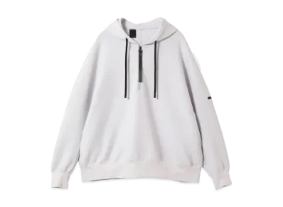 N.HOOLYWOOD Half Zip Hoodie Hoodie "Gray"