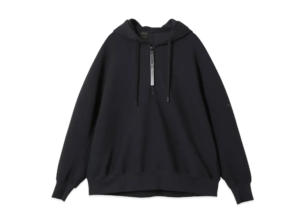 N.HOOLYWOOD Half Zip Hoodie Hoodie "Navy"