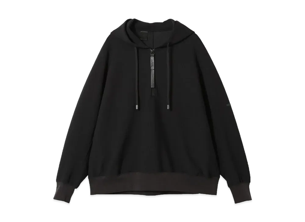 N.HOOLYWOOD Half Zip Hoodie Hoodie "Black"