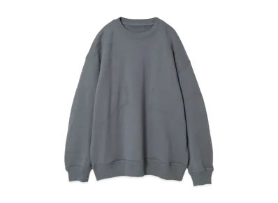 N.HOOLYWOOD Reversible Crew Neck Sweatshirt "Charcoal"