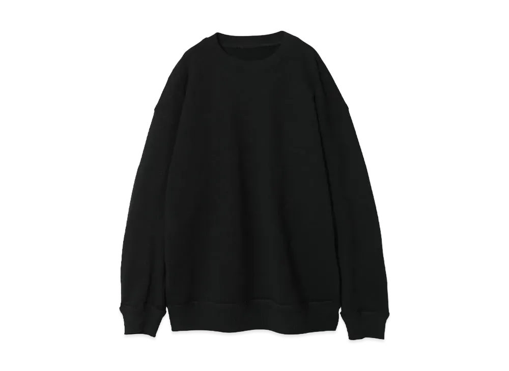 N.HOOLYWOOD Reversible Crew Neck Sweatshirt "Black"