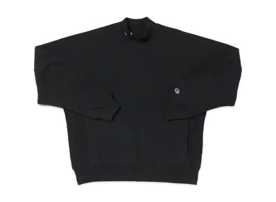 N.HOOLYWOOD Mockneck Sweatshirt "Black"