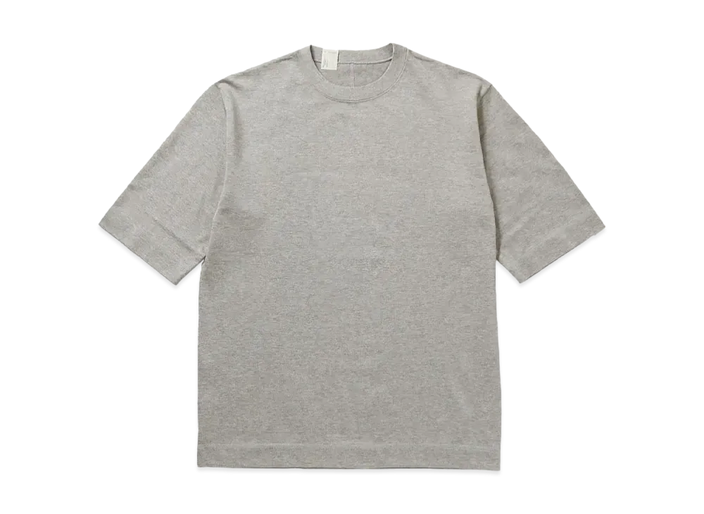 N.HOOLYWOOD Crew Neck Half Sleeve "Top Gray"