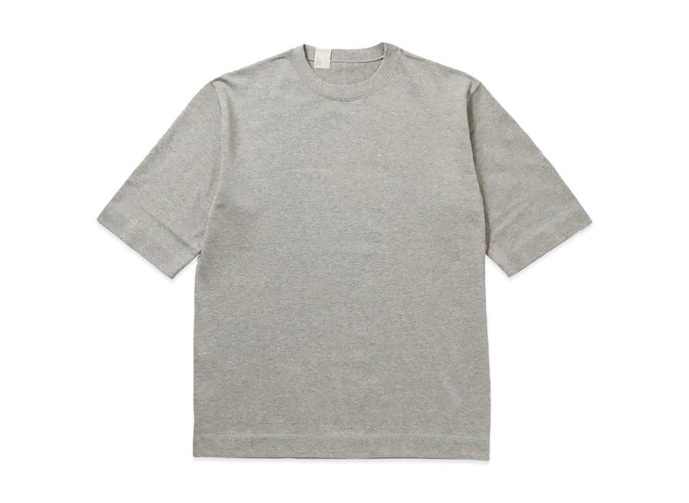 N.HOOLYWOOD Crew Neck Half Sleeve "Top Gray"