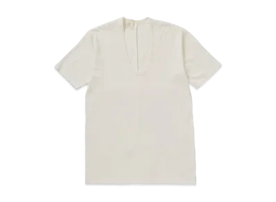 N.HOOLYWOOD Scoop Neck T-Shirt "White"