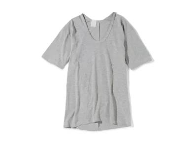 N.HOOLYWOOD Scoop Neck T-Shirt "Top Gray"