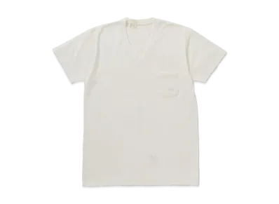 N.HOOLYWOOD V Neck T-Shirt "White"