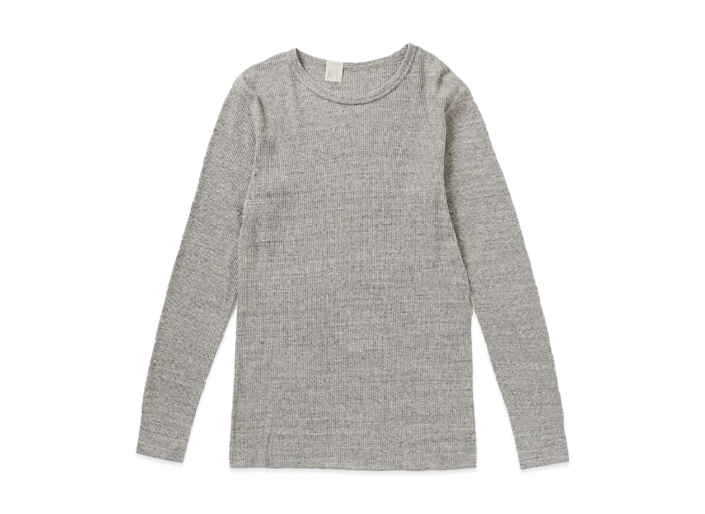 N.HOOLYWOOD Crew Neck Long Sleeve "Top Gray"