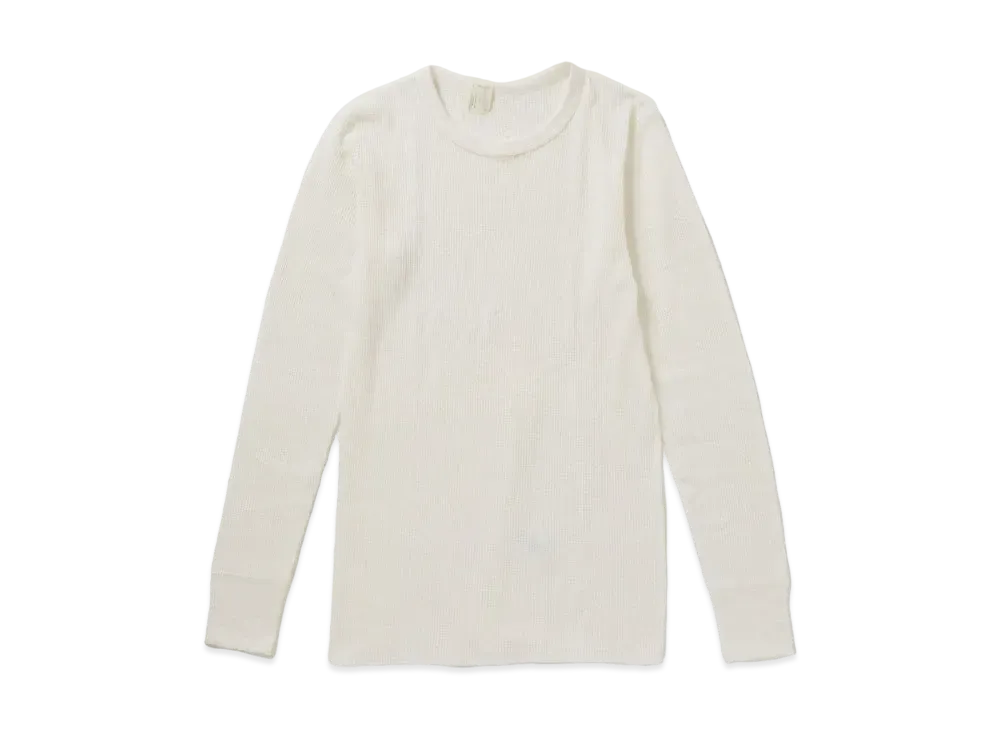 N.HOOLYWOOD Crew Neck Long Sleeve "White"
