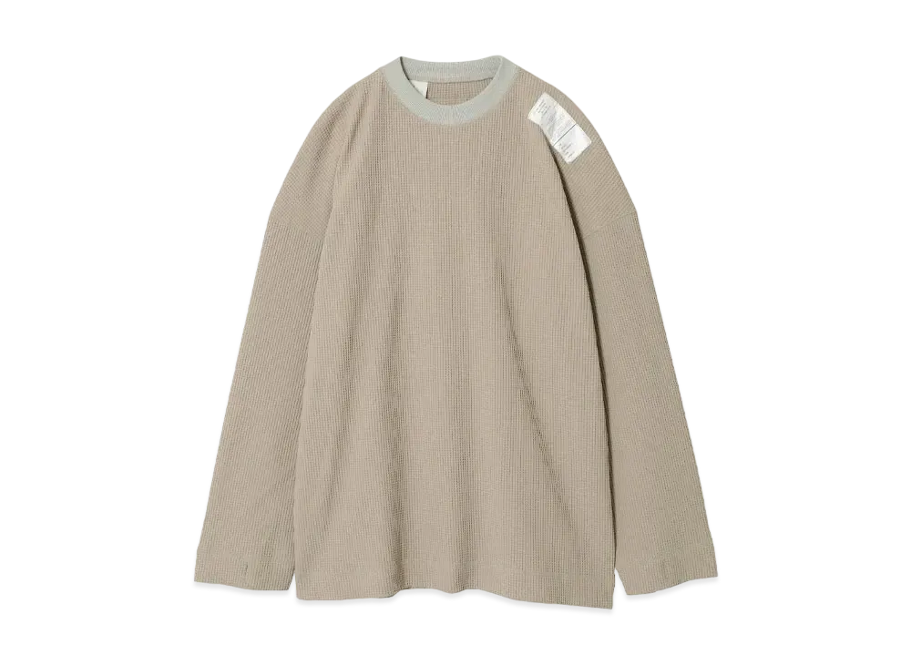 N.HOOLYWOOD Crewneck Long Sleeve "Beige"