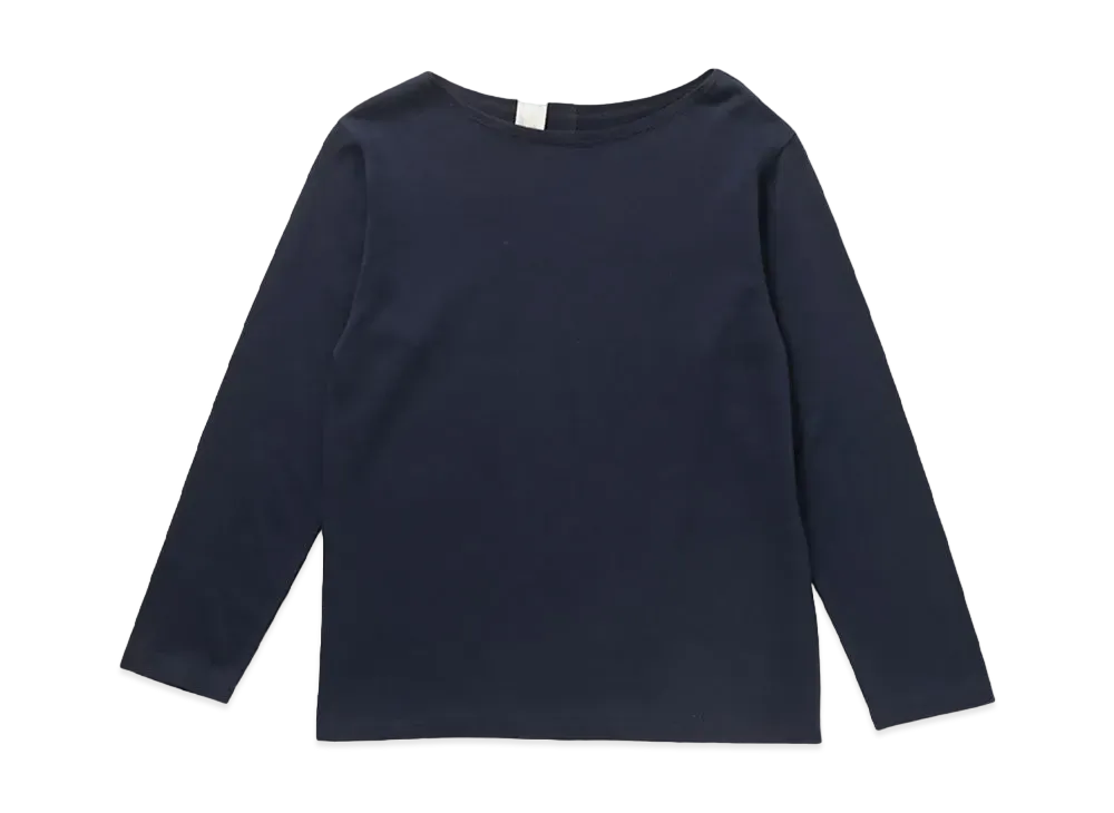N.HOOLYWOOD Boat Neck Long Sleeve "Navy"